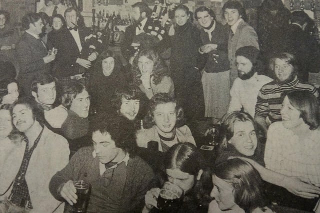 A 1978 Hogmanay dance at the Dutch Mill - one of the Lang Toun's most popular venues. It's now the Aldi store across from the train station.