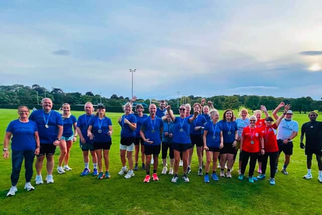 Kirkcaldy Wizards who completed the Kirkcaldy Parks Trail Race