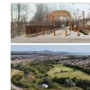 The application includes the development of approximately 11km of active travel routes in the Levenmouth area from the A915 at Cameron Bridge to Bawbee Bridge (Pics: Submitted)