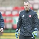 Then-Dunfermline coach John Potter with his brother Brian Potter, goalkeeping coach at Hamilton, in 2017 (Pic Bill Murray/SNS)