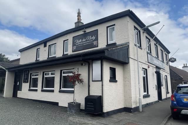Up for sale: the former Fife Arms Hotel in Milton of Balgonie