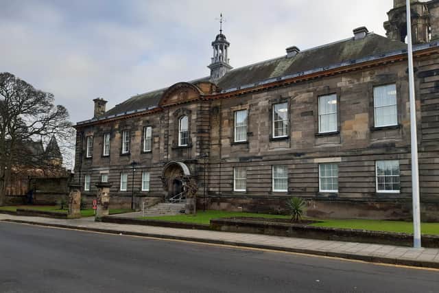 Stewart was ordered to carry out 200 hours of unpaid work within 12 months and disqualified from driving for two years at Kirkcaldy Sheriff Court.
