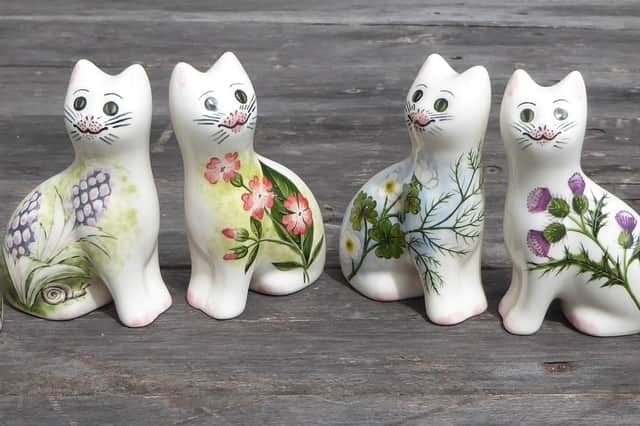 Wemyss Ware cats designed by Griselda Hill (Pic: Submitted)