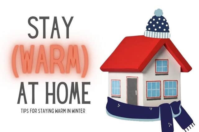 Stay Warm campaign poster
