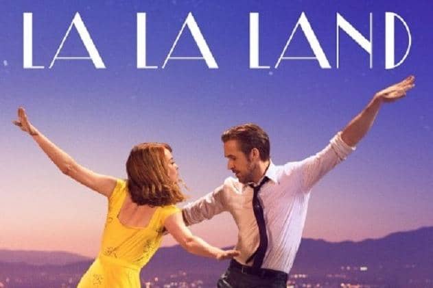 The poster for La La Land which screens at the Kings in Kirkcaldy