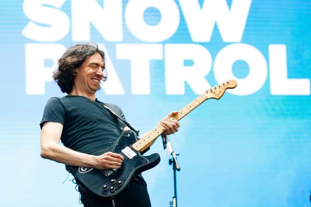 Honorary Glaswegians Snow Patrol will be one of the Sunday highlights.
