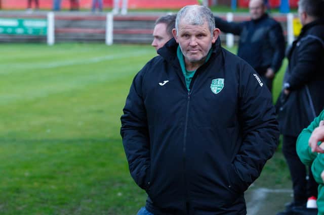 Thornton Hibs manager Craig Gilbert has the chance to win silverware (Pic by Scott Louden)