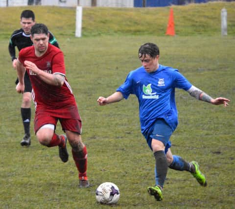 Lyall Shaw, seen here playing for previous club Kennoway, will be part of the Tayport squad as they move into the new division. Stock image