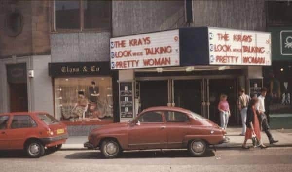 The former ABC Cinema on Kirkcaldy High Street. Now home to the Kings Theatre project.