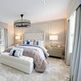 Bedroom one atThe Brechin show home at David Wilson Homes St Andrews development (Pic: Chris Humphreys Photography Ltd)