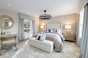 Bedroom one atThe Brechin show home at David Wilson Homes St Andrews development (Pic: Chris Humphreys Photography Ltd)