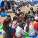 Donna has worked with her For the Love Of a Child charity in Turkey, providing drama therapy for children displaced by February's devastating earthquake