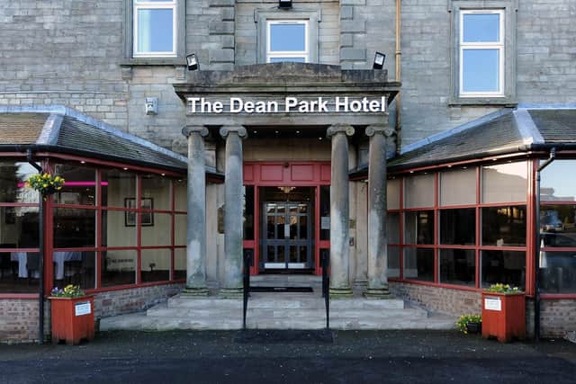 The Dean Park Hotel in Kirkcaldy is up for two awards. (Pic: Fife Photo Agency)