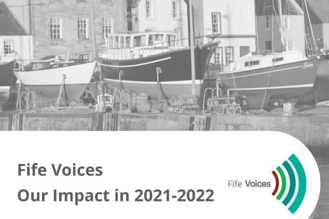 The cover of the first impact report