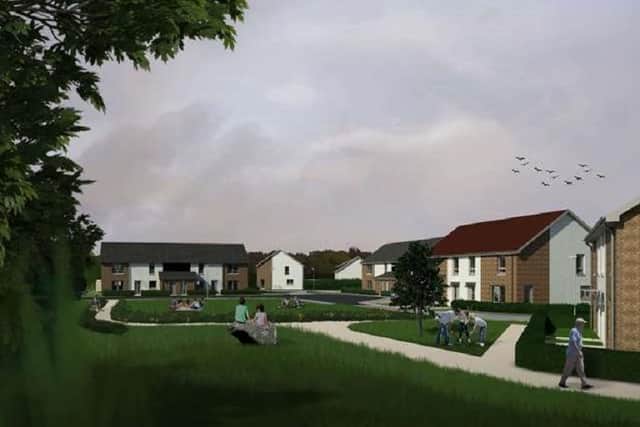 The proposed development at Gauldry