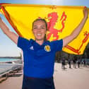 Caroline Weir had recently been voted as one of the best footballers in the world. Photo credit: SNS Group Alan Harvey