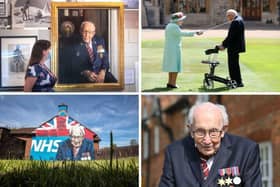 A look at veteran campaigner Captain Tom's life in pictures.
