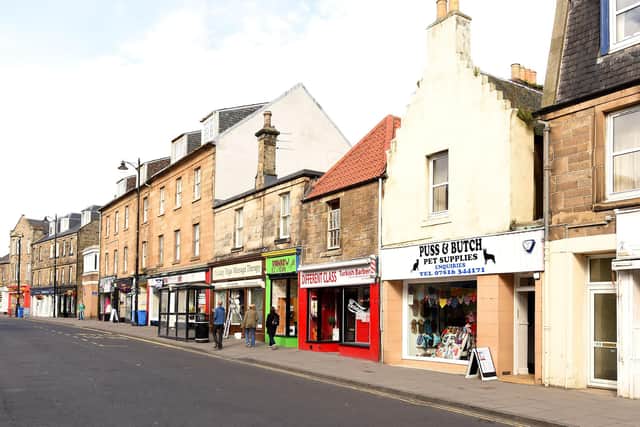 Norrie broke his bail conditions by entering an address in Burntisland High Street. Pic: Fife Photo Agency.