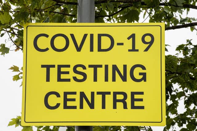 Fife is planning more testing centres (Pic: Lisa Ferguson)