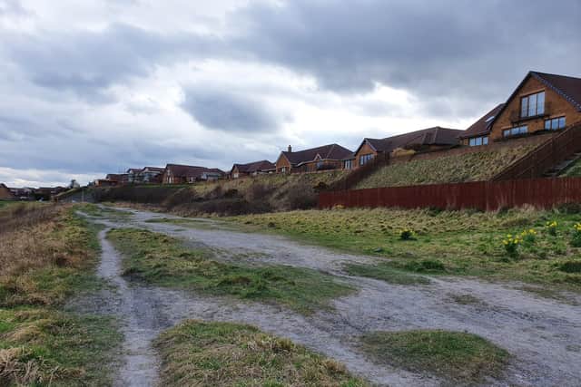 Plans for eight houses have been submitted on this land to the north of Craigfoot Place at Seafield, Kirkcaldy.