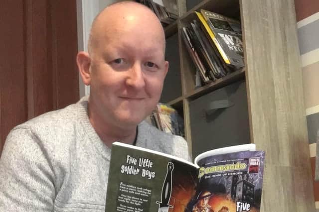 Fife College lecturer Colin Maxwell has had his first story included in the long-running Commando comic series.