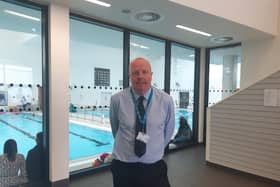 Paul Hossack, area leisure manager at Kirkcaldy Leisure Centre which opened its doors this week after the four-month lockdown.