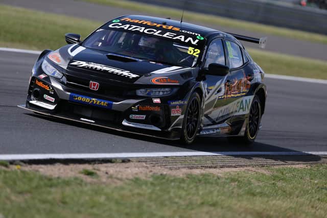 Shedden secured two podiums in his Honda Civic at Oulton Park last time out (Photo: Jakob Ebrey)