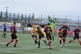 East Fife lost out 1-0 to fellow League Two promotion chasers Annan Athletic on Saturday at Bayview (Pictures by Kenny Mackay)