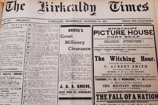The Kirkcaldy Times, 1917