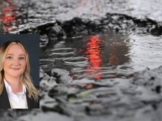 Councillor Nicola Patrick's list of potholes in Kirkcaldy's roads spanned some 66 streets (Pic: Submitted)