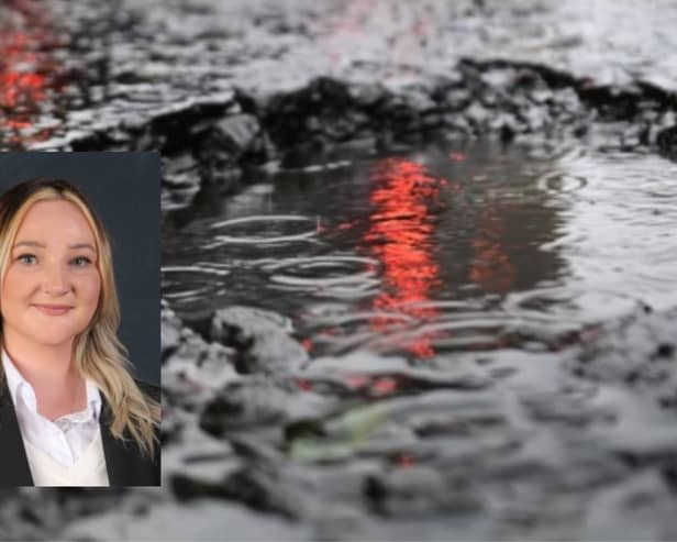 Councillor Nicola Patrick's list of potholes in Kirkcaldy's roads spanned some 66 streets (Pic: Submitted)