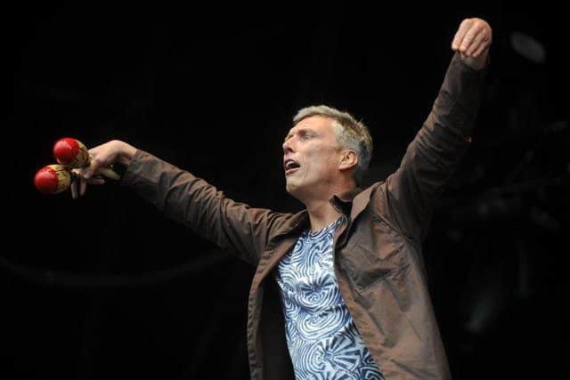 Bez pictured at T In The Park music (Pic: Jane Barlow)
