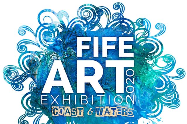 Fife Art Exhibition 2020 logo.