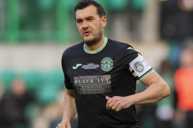 Raith Rovers manager Ian Murray playing in a Hibs Hanlon Stevenson Foundation charity match at Easter Road in Edinburgh last month (Photo by Mark Scates/SNS Group)