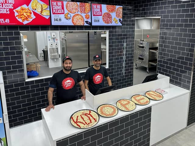 Inside the new Pizza Hut takeaway in Kirkcaldy (Pic: Submitted)