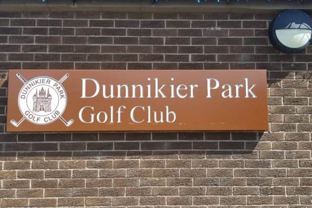 Councillors have rubber stamped funding for Dunnikier Park Golf Club's plans (Pic: Submitted)
