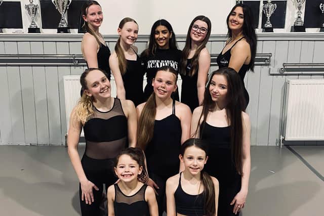 The 10 World Cup Final qualifiers from the Amber Barclay Academy of Dance, who are now involved in fundraising to enable them to compete in Spain.