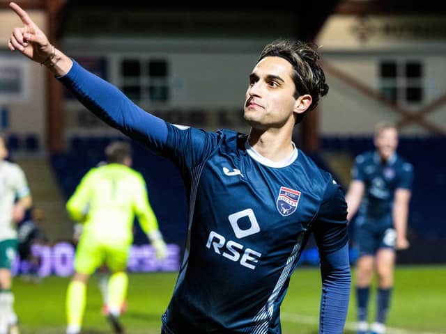 Quality players like Ross County's Yan Dhanda (pictured) could potentially face Raith Rovers in this season's Scottish Premiership play-off final (Pic by Mark Scates/SNS Group)