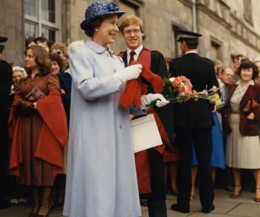 The Queen Parliament Hall St Andrews 1982