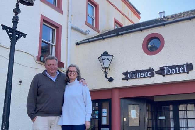 The Crusoe, run by Rachel and Graham Bucknall, has won the award for Best Guest Accommodation in Scotland in the AA's B&B Awards 2023.  (pic:submitted)