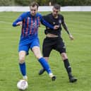 Action from Saturday's match in Hawick. (Pic: Bill McBurnie)