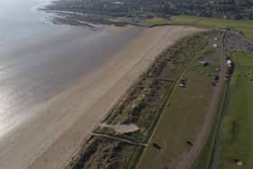 Crucial coastal protection work is currently being carried out at St Andrews West Sands