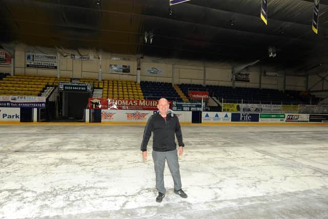 Billy Hanafin, arena manager (Pic: Fife Photo Agency)