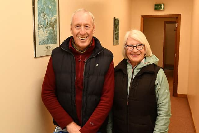 Like many of the volunteers with the programme, Fred & Linda Evans are a married couple who complete deliveries together (Pic: Fife Photo Agency)