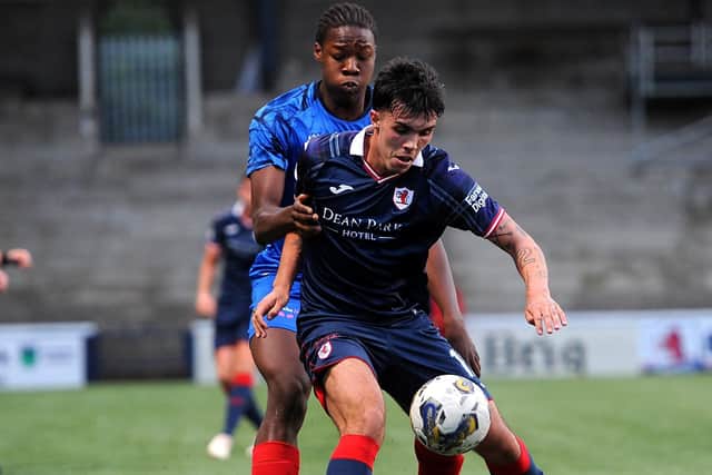 Dylan Corr in action for Raith Rovers (Library pic by Fife Photo Agency)