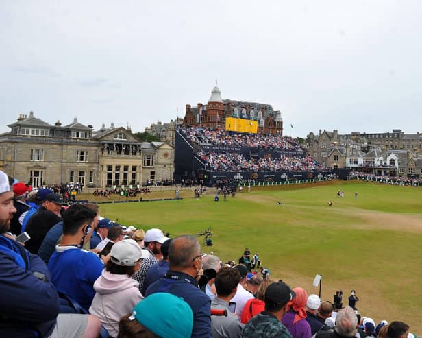 The Old Course hosts the world's greatest golfers as well as record numbers from overseas, and it has 700 locals who also want tee-times (Pic: Michael Gillen)