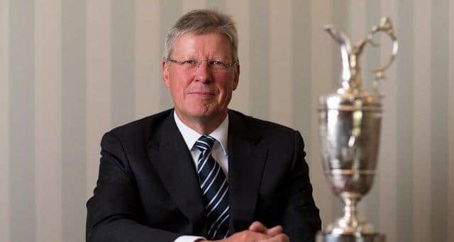 Martin Slumbers - chief exec of the R&A. Pic courtesy of the R&A