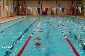 Cupar Sports Centre hosts the family fun day | Pic FSLT