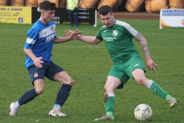 Last Saturday's victory at Tweedmouth Rangers (pictured) made it seven league wins on the spin for Thornton Hibs