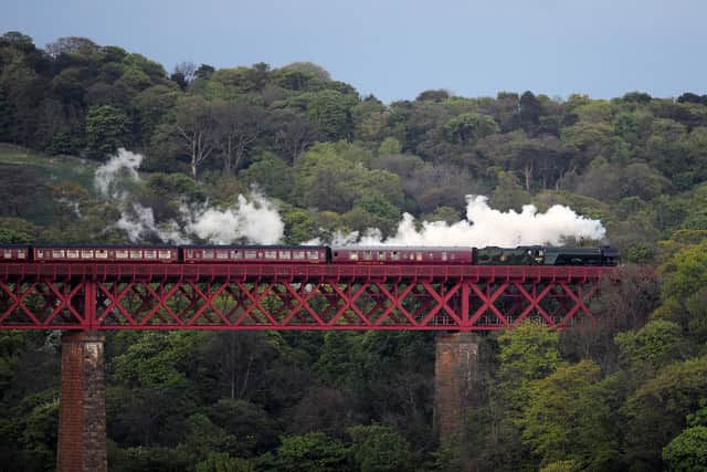 The Flying Scotsman will be passing through Fife on Monday morning.  (Pic: Michael Gillen)